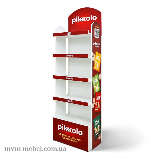 Рекламная стойка для рисовых чипсов