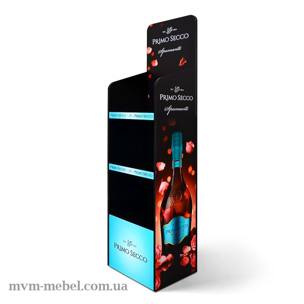 Рекламная стойка для игристого вина