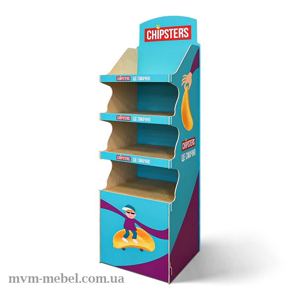 Рекламная стойка для чипсов