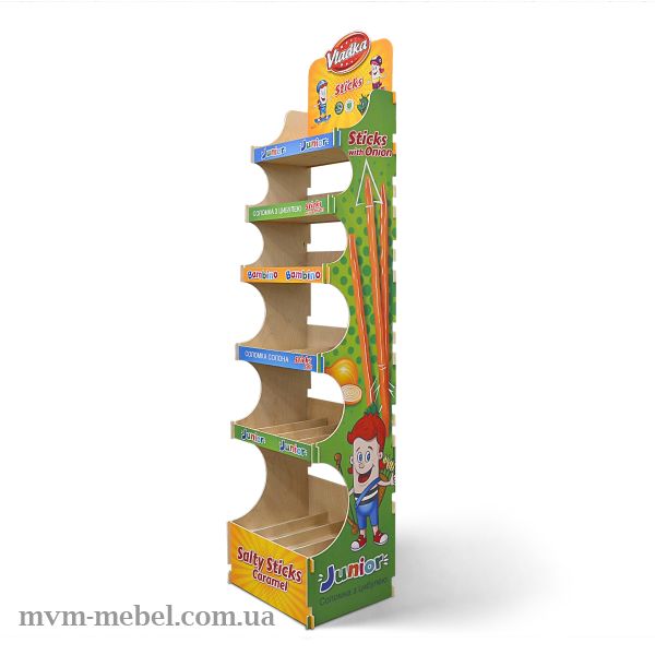 Рекламная стойка для соломки