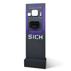 Рекламная стойка для охранного оборудования