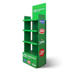 Рекламная стойка для хлопьев, снеков, сухариков