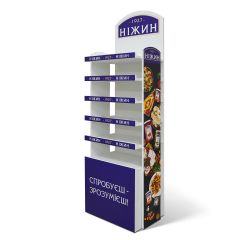 Рекламная стойка для консерв. продукции